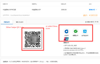 Paying tuition and fees online